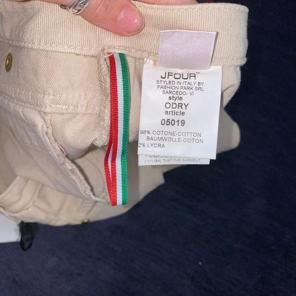 J.four Denim NWT Female Project Khaki Italian Mini Skirt, Size 32, MSRP $116 - Picture 8 of 11